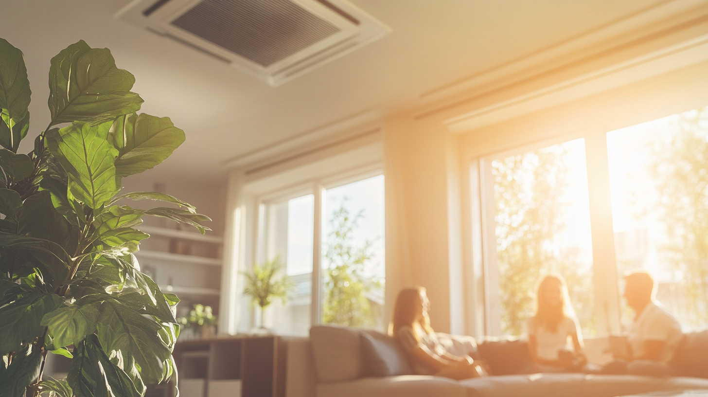 A clean home thanks to clean air ducts