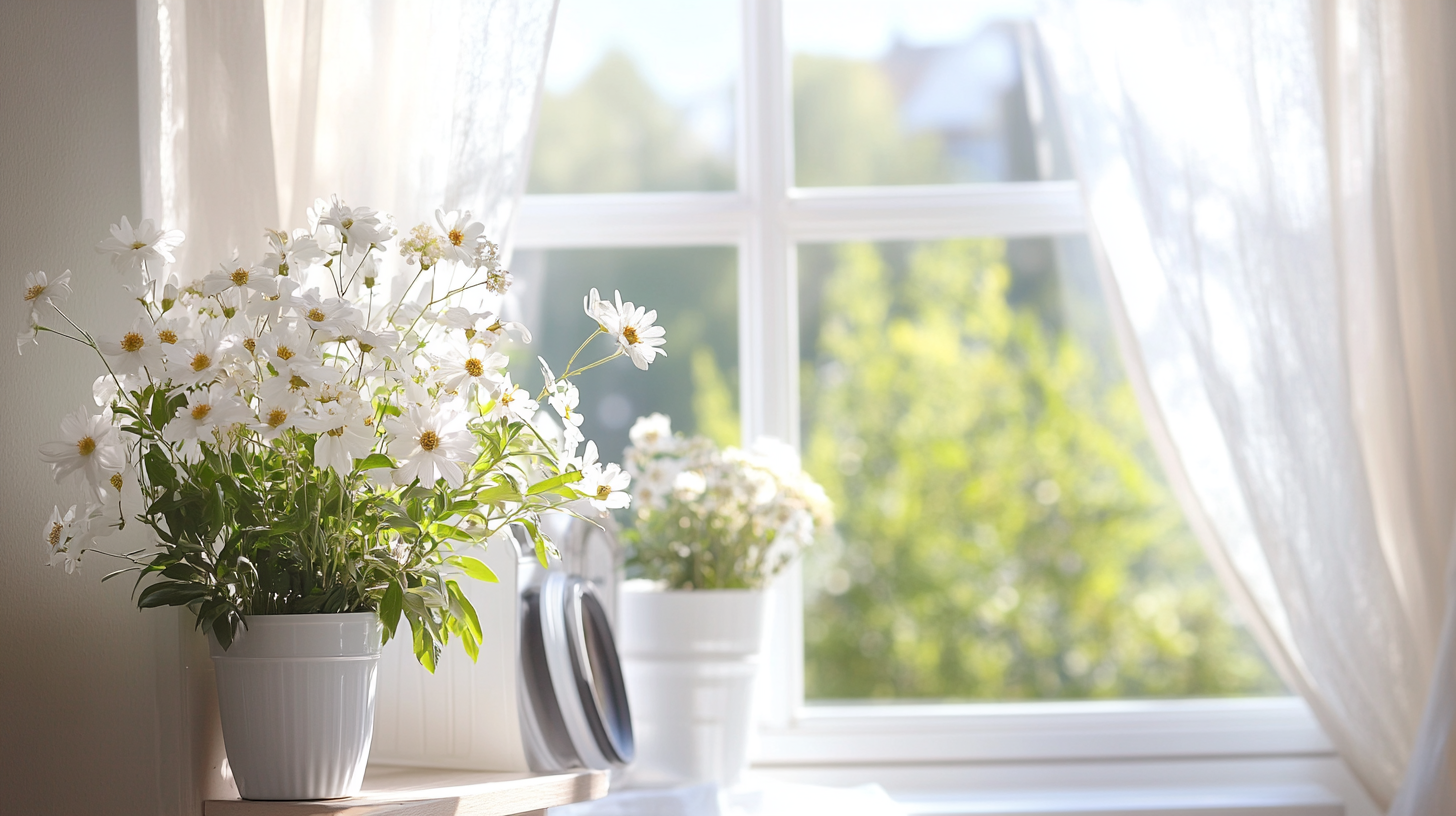 A clean home after spring cleaning