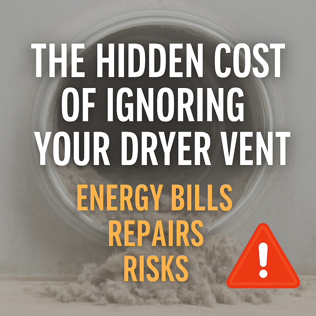 Dryer vent overflowing